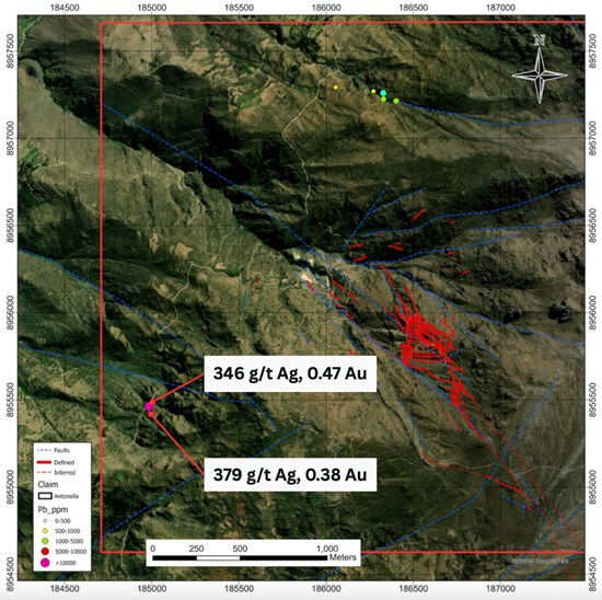 Daura Gold Announces the Discovery of New High-Grade Epithermal Silver & Gold Vein to the Southwest of Its Antonella Project