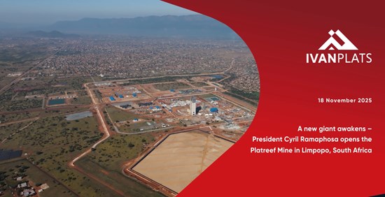 Ivanhoe Mines Announces President of South Africa, Cyril Ramaphosa, Officially Opens the Platreef Platinum-Palladium-Nickel-Rhodium-Gold-Copper Mine