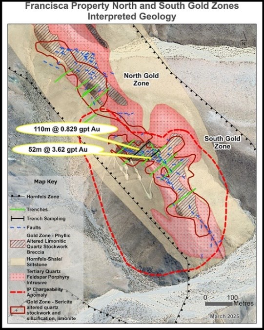 Orestone Expands Francisca Gold - Silver Project to Nine Square Kilometres in Salta Argentina