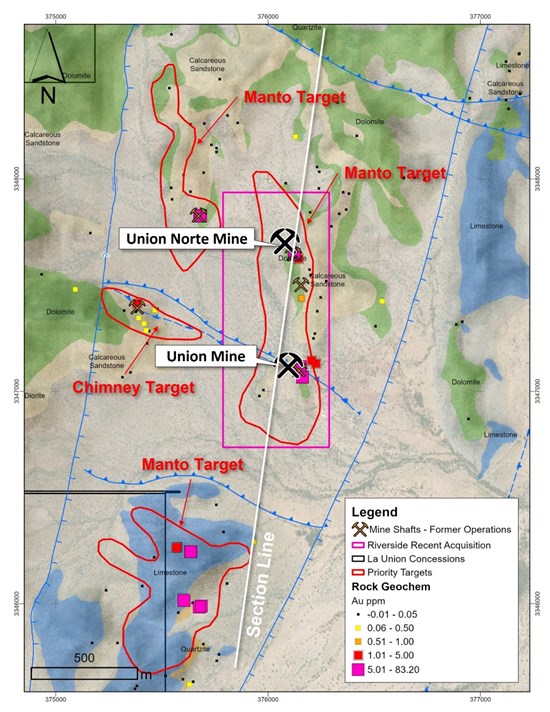 Questcorp Mining and Riverside Resources Announce Commencement of Maiden Drilling Program at the La Union Gold & Silver Project in Mexico