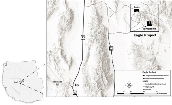 Midasco Capital Corp. Completes Acquisition of Tungsten and Critical Metals Project from Ridgeline Minerals
