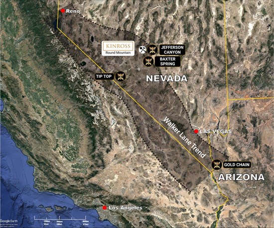 West Point Gold Strategically Expands Footprint in Nevada with Agreement to Acquire the Baxter Spring Project